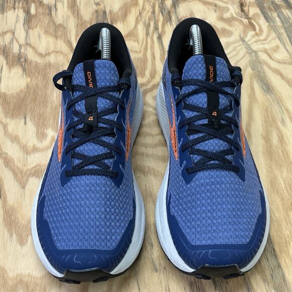 Brooks Divide Trail Running Shoe Sneaker Men’s 8.5 Blue Outdoor Comfort - Picture 6 of 12